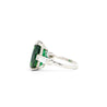 12.68 Carat Zoisite Green Tanzanite & Diamond Ring in Platinum 950 | IGI Certified