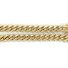 14K Yellow Gold Curb Link Chain Mens Bracelet | 5.75-6.5mm - 8.5 Inches