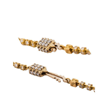 17 Carat Round Diamond 18K Gold Cylinder Chain Necklace – Assay Jewelers