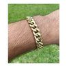 18k Gold David Yurman Flat Cuban Link Bracelet | 11.5mm - 8 inches