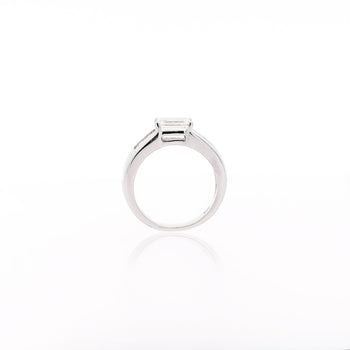 2 Carat Emerald & Baguette Cut Lab Grown Diamond East West Channel Ring – Assay Jewelers