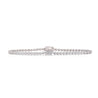 2.4 Carat Round &amp; Baguette Lab Grown Diamond Tennis Bracelet