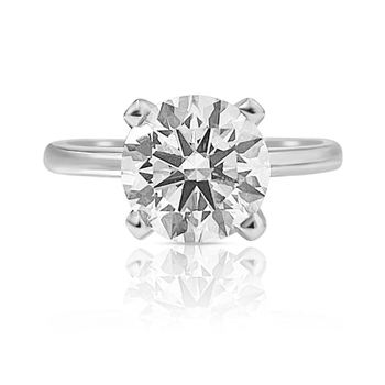 2.50 carat Round Cut Lab Grown Diamond solitaire Engagement Ring – Assay Jewelers