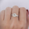 2.61 Carat European Cut M-N/VS1 Diamond Vintage Art Deco Engagement Ring