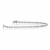 3 Carat Natural Diamond Tennis Ball Bracelet in 18k Solid White Gold