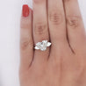 3.06ct Heart Cut K/VS2 GIA Certified Platinum Engagement Ring