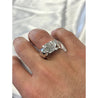 4 Carat Octagon Cut Lab Grown Diamond Bezel Set Mens Ring In Platinum