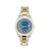 42mm Mens Rolex DateJust 2-Tone With Diamond Bezel/Bracelet