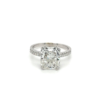 4.15 Carat Elongated Radiant Cut Lab Grown Diamond Ring | IGI Certified G/VS1 – Assay Jewelers