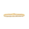 5 Carat TW Diamond Bezel Set Tennis Bracelet in 18k Yellow Gold 7"