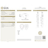 6.76 Carat Pair Of GIA Certified Pear Cut Diamonds - I Color SI1-SI2 Loose