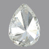 6.76 Carat Pair Of GIA Certified Pear Cut Diamonds - I Color SI1-SI2 Loose