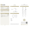 6.76 Carat Pair Of GIA Certified Pear Cut Diamonds - I Color SI1-SI2 Loose