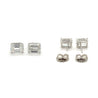 8 Carat TW Emerald Cut Lab Grown Diamond Stud Earrings | IGI Certified