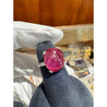 AGL Certify 10.88ct Burma Star Ruby Vintage Platinum Ring