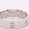 Cartier Love Band 18K White Gold 6mm Men's Band Size 12.5 Ring