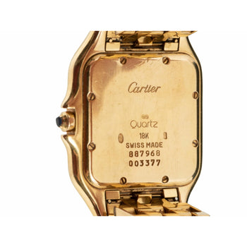Montre Cartier Panthère pour femme 27 mm grand modèle en or jaune 18K, modèle 887968 – Assay Jewelers