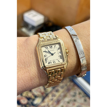 Montre Cartier Panthère pour femme 27 mm grand modèle en or jaune 18K modèle 887968 – Assay Jewelers