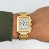 Cartier Tank Française 1830 Chronograph 18K Gold Watch