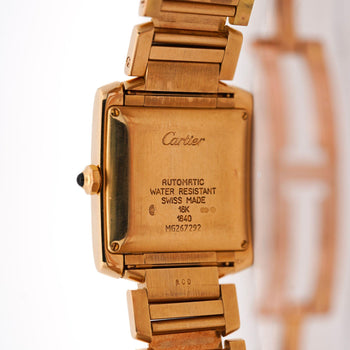 Cartier Tank Francaise 28mm 18K Gold Automatic with Date Watch – Assay Jewelers