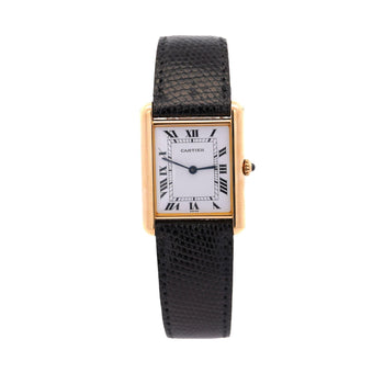 Cartier Tank Large 18K Gold Quartz 25mm Watch – Assay Jewelers