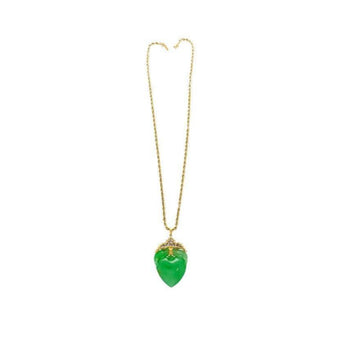 Certified Jadeite Jade Grade A Fei Cui Two Bird Feeding Motif Pendant in 18k – Assay Jewelers