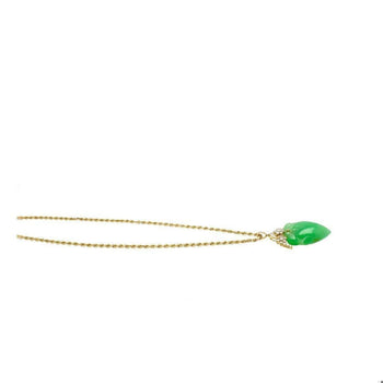 Certified Jadeite Jade Grade A Fei Cui Two Bird Feeding Motif Pendant in 18k – Assay Jewelers
