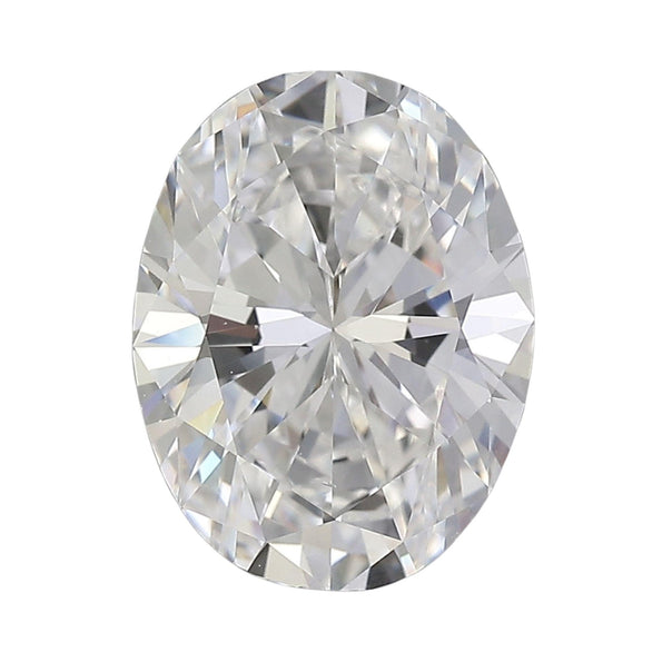 GIA 4.02 Carat Oval Cut Diamond E/VS2 Three Stone Half Moon Sidestone Ring