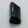 GIA Certified 12.95 Carat Emerald Cut Blue Indicolite Tourmaline Loose Gemstone