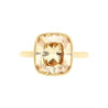 GIA Certified 5.02 Carat Cushion Cut Fancy Brown Yellow Diamond Ring in 18K Rose Gold & Detachable Bands