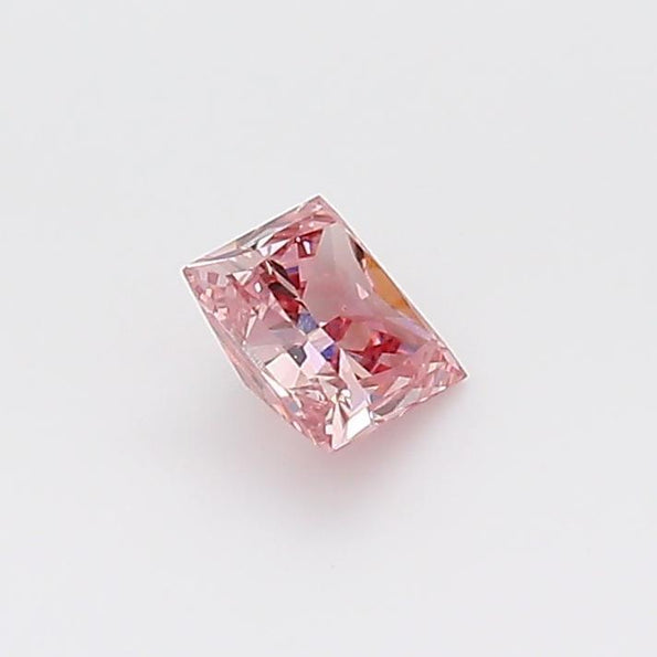GIA Certified Argyle Fancy Intense 0.26 Carat Princess Cut Loose Diamond