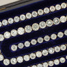 Hamilton and Inches Vintage Riviera Paste Necklace and Bracelet Set 1910s