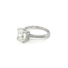 IGI Certified 3.05 Carat G/VVS1 Square Radiant Cut Lab Grown Diamond CVD Ring