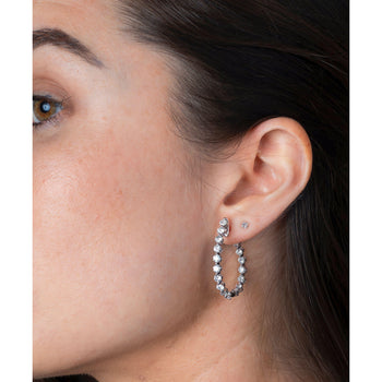 Inside Out Round Diamond Hoop Earrings | DR-34PCS-3.57CTW | SKU: ND1199-1 – Assay Jewelers