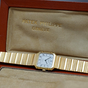 Patek Philippe For Gübelin 4457/1 Double Signed 18K Gold 23mm Manual Watch – Assay Jewelers