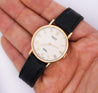 Rolex Cellini Ivory Jubilee 32mm Dial 18K Gold On Leather Watch
