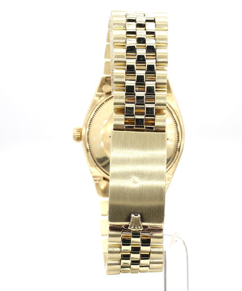 Rolex Oyster 1005 Champagne Dial Gold Vintage Watch – Assay Jewelers