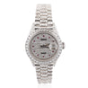 Rolex Platinum DateJust Presidential 15 Carat Diamond 26mm Watch