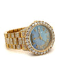 Rolex Presidential Day Date 18k Gold with MOP Dial and Fully Set Diamonds