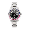 Rolex Submariner Date 116610 Steel USA "4th of July" Ruby Sapphire Diamond Watch