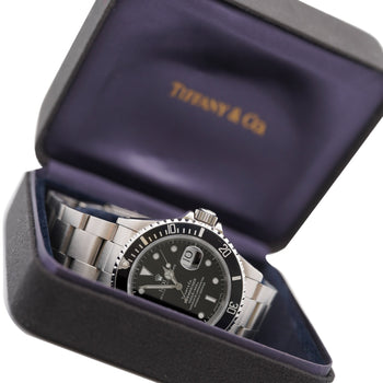 Rolex Submariner Tiffany & Co Dial 16610 Steel Automatic Date Watch – Assay Jewelers