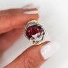 Schlumberger For Tiffany & Co. No Heat 6 Carat Ruby and Diamond Ring