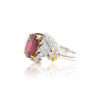 Schlumberger For Tiffany & Co. No Heat 6 Carat Ruby and Diamond Ring