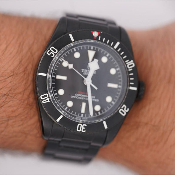Tudor Heritage Black Bay Dark 41mm Black PVD COSC Automatic Mens Dive Watch