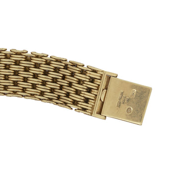 Vintage Patek Philippe 18K Gold Ladies Champagne Dial Mesh Bracelet Watch – Assay Jewelers
