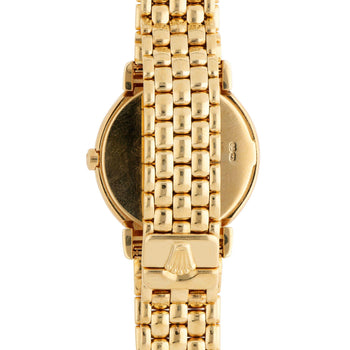 Vintage Rolex Cellini 6621 Diamond Hour Marker 18K Gold 26mm Watch – Assay Jewelers