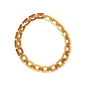 White Agate & 18K Yellow Gold Earring & Link Necklace Jewelry Set – Assay Jewelers