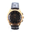Zenith El Primero Grande Class Chronograph Automatic 18K Rose Gold Black Watch